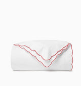 Limana - Full/Queen Duvet Cover 88X92 White/Persimmon Sferra