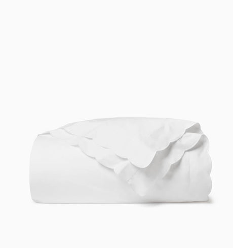 Limana - Full/Queen Duvet Cover 88X92 White/White Sferra