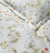 Luoyang Garden Sky Bedding by Sferra x Scalamandré | Duvet Covers and Shams at Fig Linens and Home 2