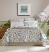Luoyang Garden Sky Bedding by Sferra x Scalamandré | Duvet Covers and Shams at Fig Linens and Home
