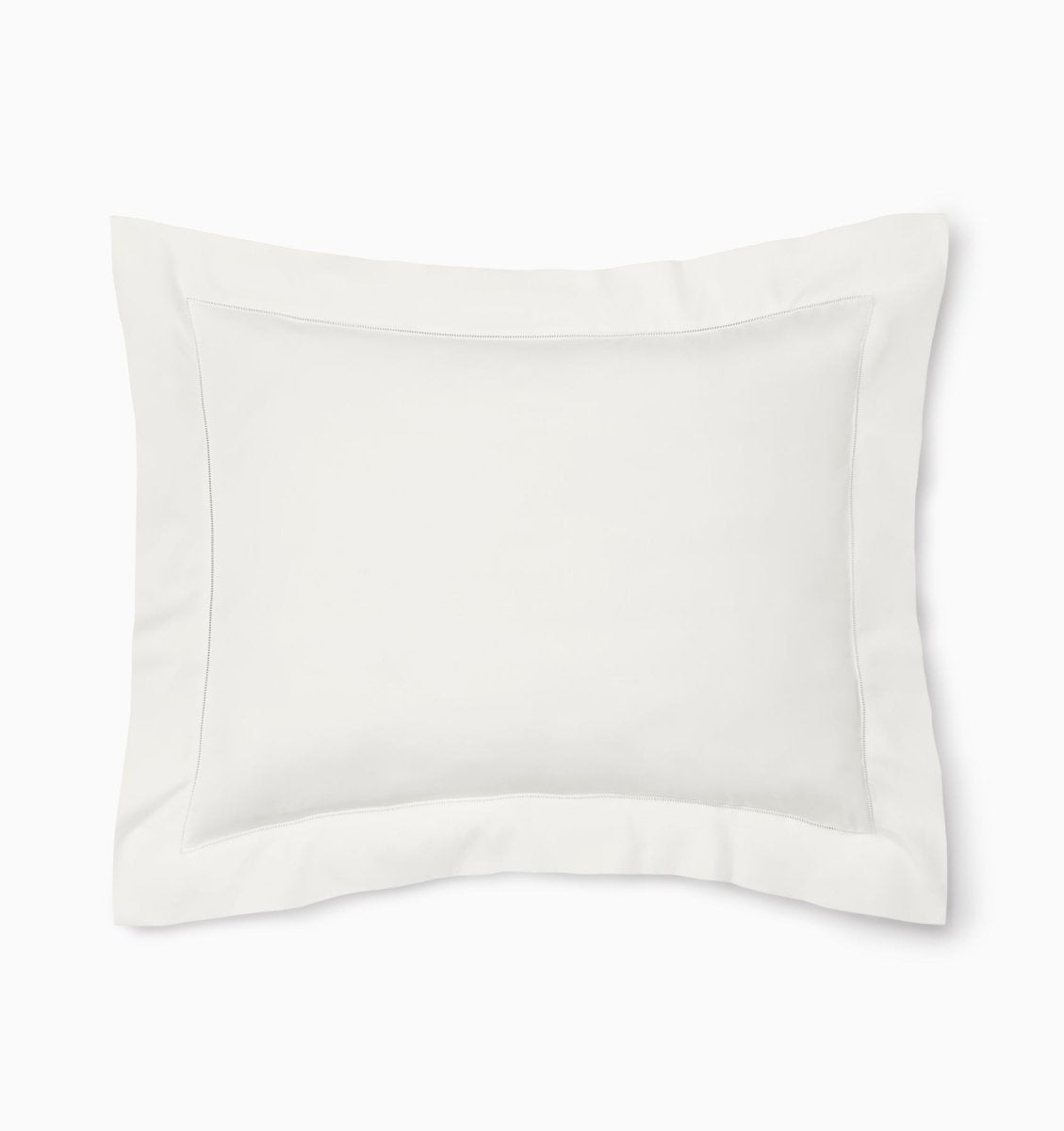 Sferra Spring26 Luxor Standard Sham Oyster Silo at Fig Linens And Home