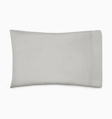 Sferra Spring26 Luxor Pillowcase Silver Silo at Fig Linens And Home