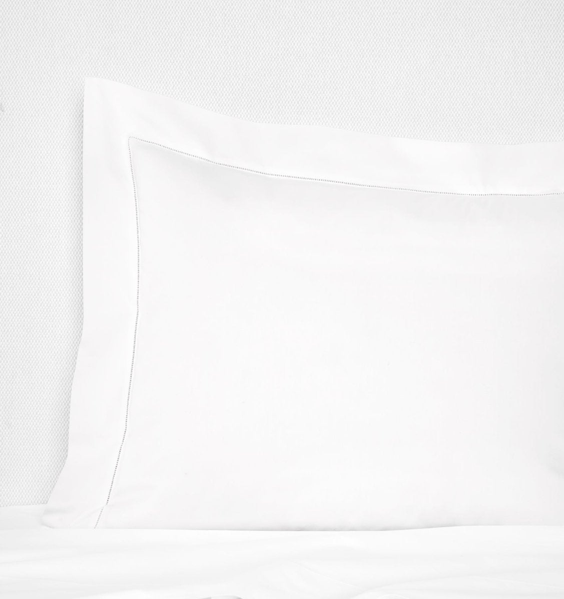 Sferra Spring26 Luxor Standard Sham White at Fig Linens And Home