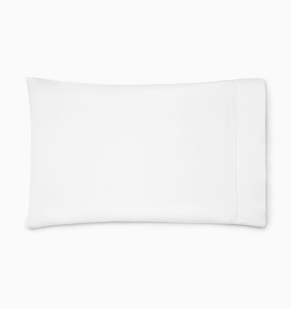 Sferra Spring26 Luxor Pillowcase White Silo at Fig Linens And Home