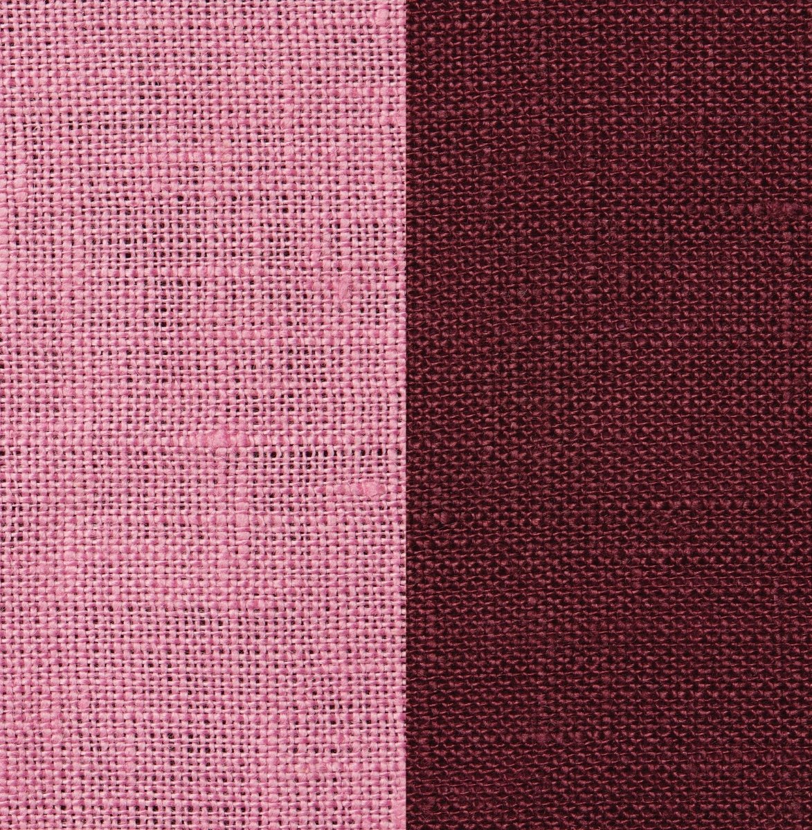 Manarola Aubergine & Flamingo Decorative Pillow by Sferra 20" x 20” Aubergine & Flamingo at FIG LINENS AND HOME 3