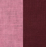 Manarola Aubergine & Flamingo Decorative Pillow by Sferra 20" x 20” Aubergine & Flamingo at FIG LINENS AND HOME 3