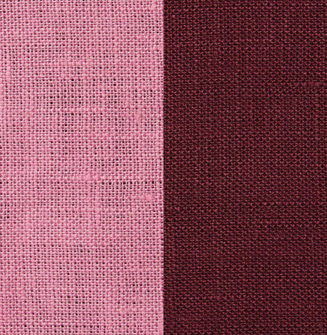Manarola Aubergine & Flamingo Decorative Pillow by Sferra 20" x 20” Aubergine & Flamingo at FIG LINENS AND HOME 3