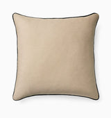 Manarola Natural and Black Decorative Pillow by Sferra DECORATIVE PILLOW 20X20 Natural/BLACK at FIG LINENS AND HOME 1