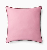 Manarola Pink and Merlot Decorative Pillow by Sferra DECORATIVE PILLOW 20X20 PINK/MERLOT at FIG LINENS AND HOME 1