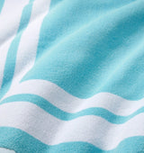 Mareta Beach Towel by Sferra Linens Coral 40" x 70" Beach Towel at FIG LINENS AND HOME 5
