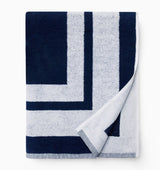 Sferra Mareta Beach Towel in Midnight at Fig Linens and Home - 1