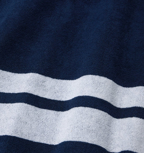 Sferra Mareta Beach Towel in Midnight at Fig Linens and Home - 2