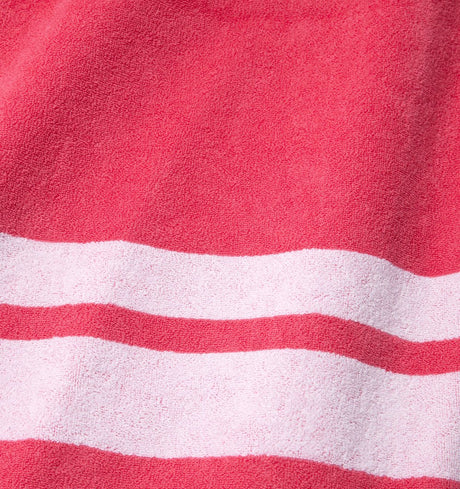 Sferra Mareta Beach Towel in Pink at Fig Linens and Home - 2