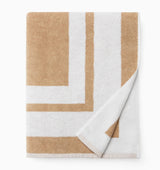 Sferra Mareta Beach Towel in Sand at Fig Linens and Home - 1