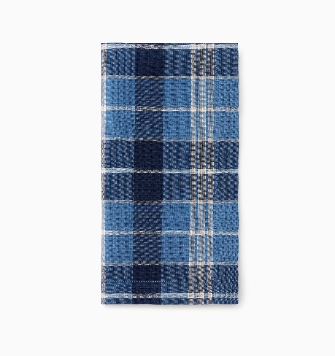 Masseria Dinner Napkins by Sferra Linens in Cadet/Navy at Fig Linens and Home - 2