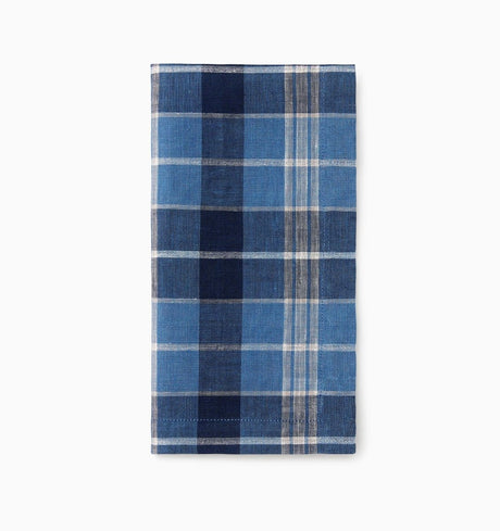 Masseria Dinner Napkins by Sferra Linens in Cadet/Navy at Fig Linens and Home - 2