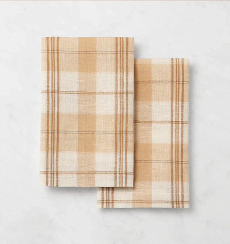 Masseria Guest Towel by Sferra Linens in Almond/Oyster at Fig Linens and Home - 1