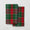 Masseria Guest Towel by Sferra Linens in Emerald/Red at Fig Linens and Home - 1
