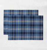 Masseria Placemats by Sferra Linens in Cadet/Navy at Fig Linens and Home - 1