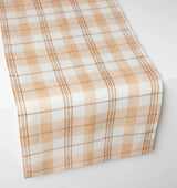 Masseria Table Runner by Sferra Linens in Almond/Oyster at Fig Linens and Home - 1