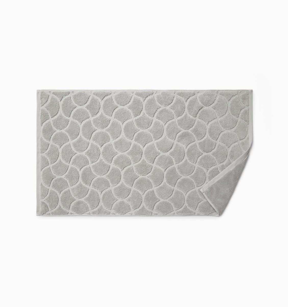 Tub Mat - Oasi Platinum Grey Bath Mats by Sferra at Fig Linens and Home