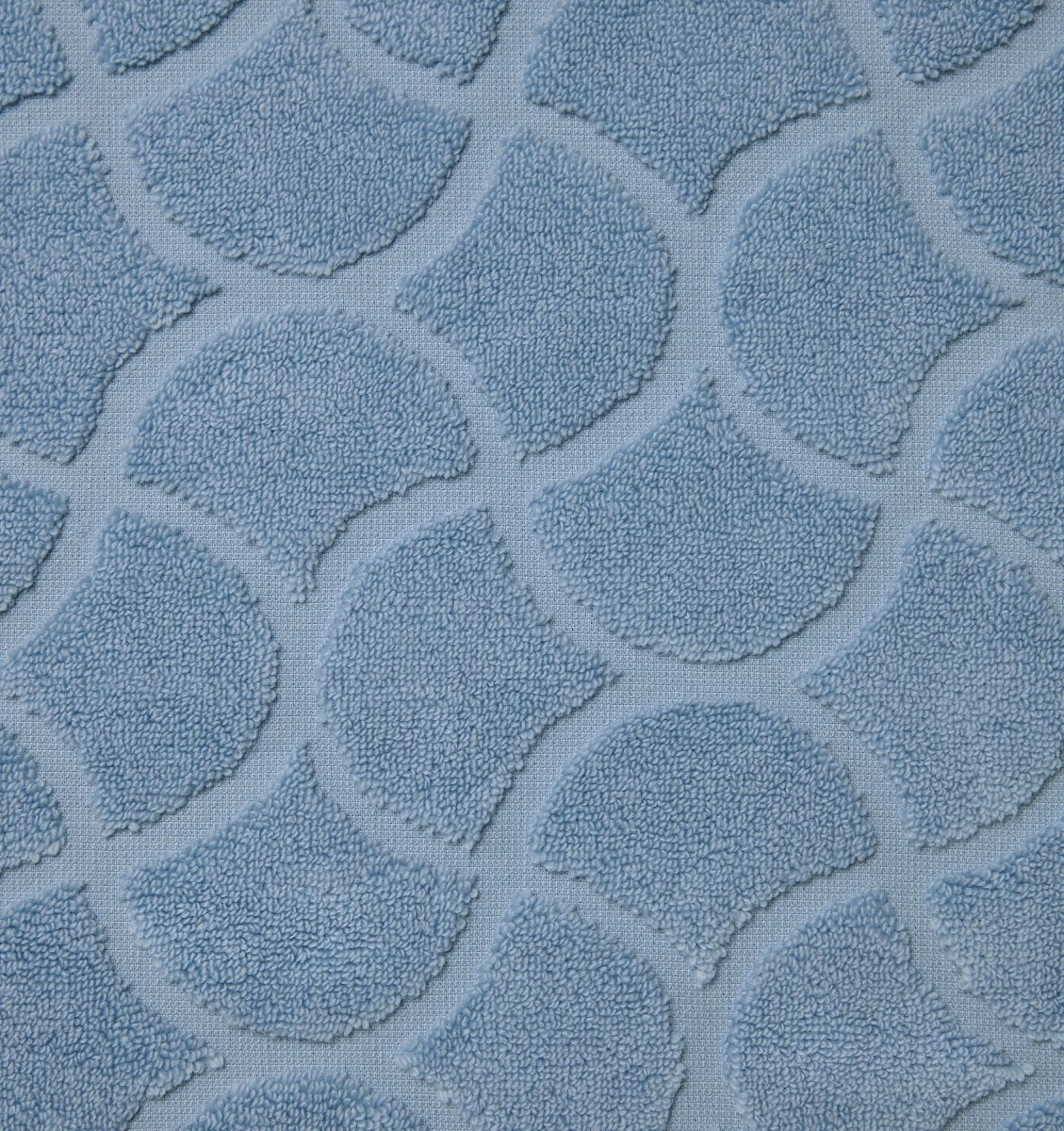 Oasi Towels by Sferra Linens at Fig Linens and Home - Sea Blue Color View 4