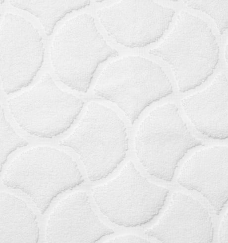 Oasi Towels by Sferra Linens at Fig Linens and Home - White Color View 4