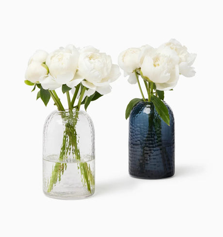 Oculus Vase by Sferra Linens in Clear at Fig Linens and Home - 1
