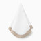 Ondulato Dinner Napkins Set of 4 by Sferra S/4 Dinner Napkin 20X20 WHITE/NATURAL at FIG LINENS AND HOME 3