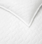 Palatino Sham by Sferra Linens in White at Fig Linens and Home - 2