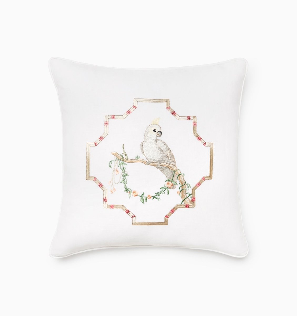 Papagallo Decorative Pillow by Sferra x Scalamandre at Fig Linens and Home