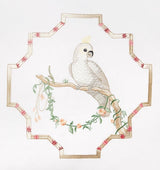 Papagallo Decorative Pillow by Sferra x Scalamandre - Detail of Pillow at Fig Linens and Home