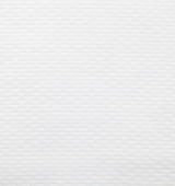 Perrio White Box Spring Cover by Sferra - Swatch detail of Matelasse Fabric