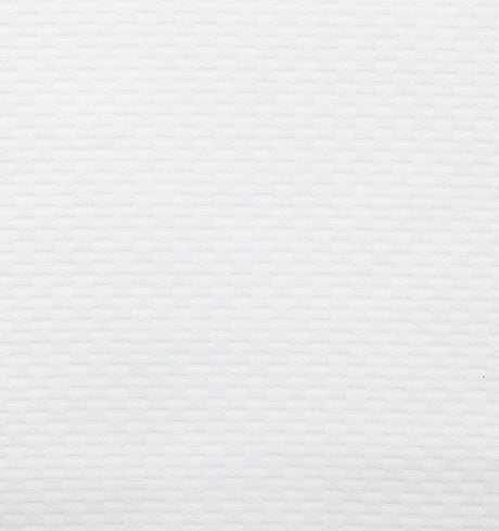 Perrio White Box Spring Cover by Sferra - Swatch detail of Matelasse Fabric