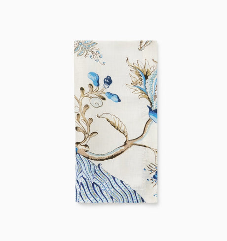 Pondicherry Napkins Set by Sferra x Scalamandre Photo with 2 Cloth Napkin