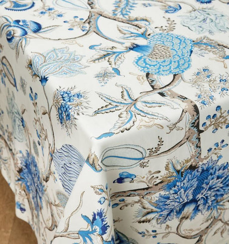 Pondicherry - Oblong Tablecloth 70X144 Sea Sferra