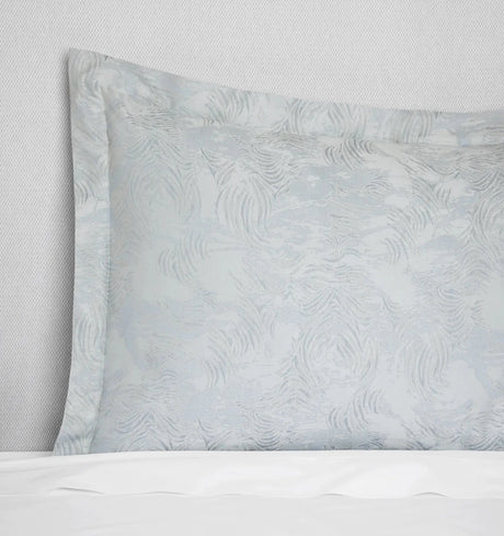 Riflesso Sham by Sferra Linens in Lunar at Fig Linens and Home - 1