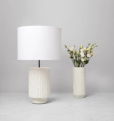 Romano Table Lamp by Sferra Linens in White at Fig Linens and Home - 2