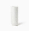 Romano Tall Vase by Sferra Linens in White at Fig Linens and Home - 1