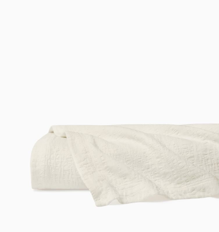 Sabino - Twin Coverlet 75X95 Oyster Sferra