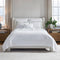 Sabino Cotton Coverlets by Sferra Linens shown in White at Fig Linens and Home