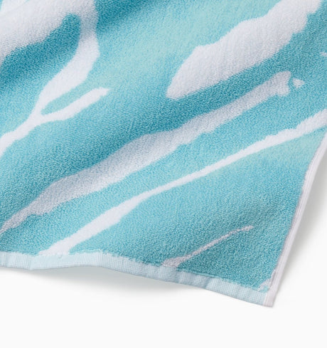 Sampieri Beach Towel by Sferra Linens Kiwi 40" x 70" Beach Towel at FIG LINENS AND HOME 10