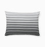 Sferra Linens Orizzonte Decorative Pillow in White and Black