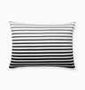 Sferra Linens Orizzonte Decorative Pillow in White and Black