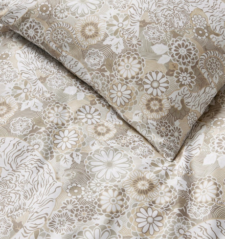 Siberian Tiger Bedding by Sferra x Scalamandre - Fabric Detail