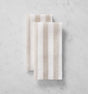 Stramare Dinner Napkins, Set of 4 by Sferra Linens DINNER NAPKIN 22X22 - Set of 4 WHITE/NATURAL at FIG LINENS AND HOME 3