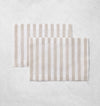 Stramare Placemats, Set of 4 by Sferra Linens PLACEMAT 14X20 - Set of 4 WHITE/NATURAL at FIG LINENS AND HOME 3