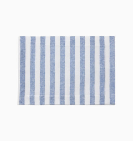 Stramare Placemats, Set of 4 by Sferra Linens PLACEMAT 14X20 - Set of 4 WHITE/NATURAL at FIG LINENS AND HOME 1