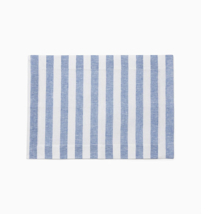 Stramare Placemats, Set of 4 by Sferra Linens PLACEMAT 14X20 - Set of 4 WHITE/NATURAL at FIG LINENS AND HOME 1