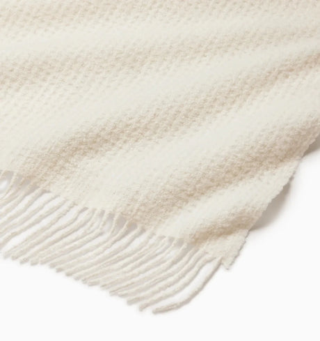 Terranova Throw by Sferra Linens in Ivory at Fig Linens and Home - 4